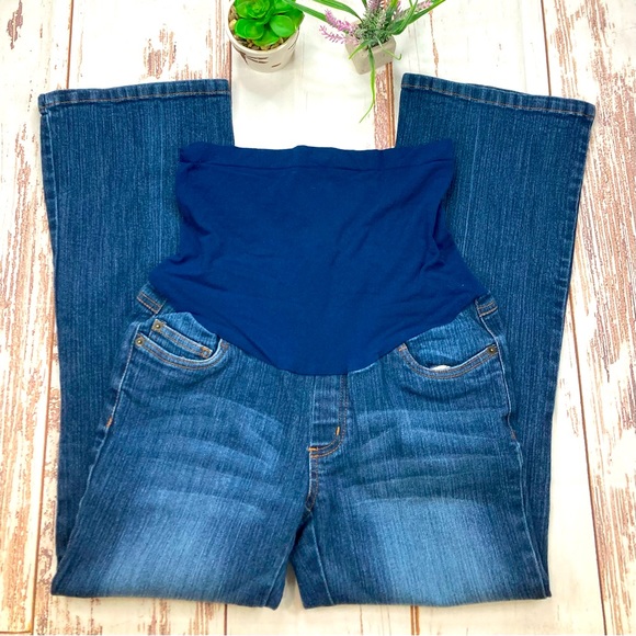 Motherhood Maternity Jeans Super Stretchy Sz Petite Small - Picture 1 of 8